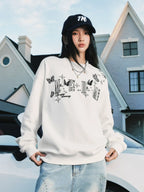 MEDM 3D Butterfly Logo Sweatshirt