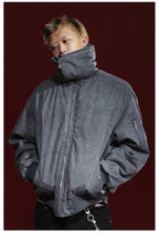 Remedy Multi Zipper Reversible MA-1 Bomber Jacket