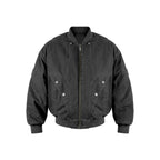 ANTIDOTE Deconstructed Washed Canvas Bomber Jacket