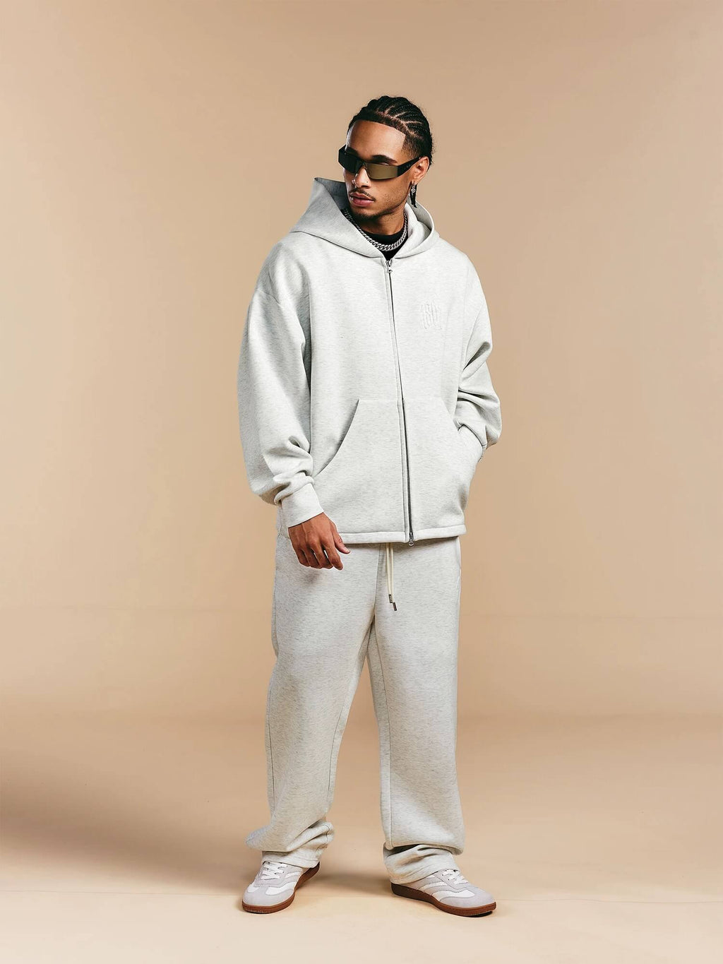 1807 Air Cotton Zip Up Hoodie