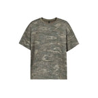 UNDERWATER Handmade Cut Distressed Camouflage Tee