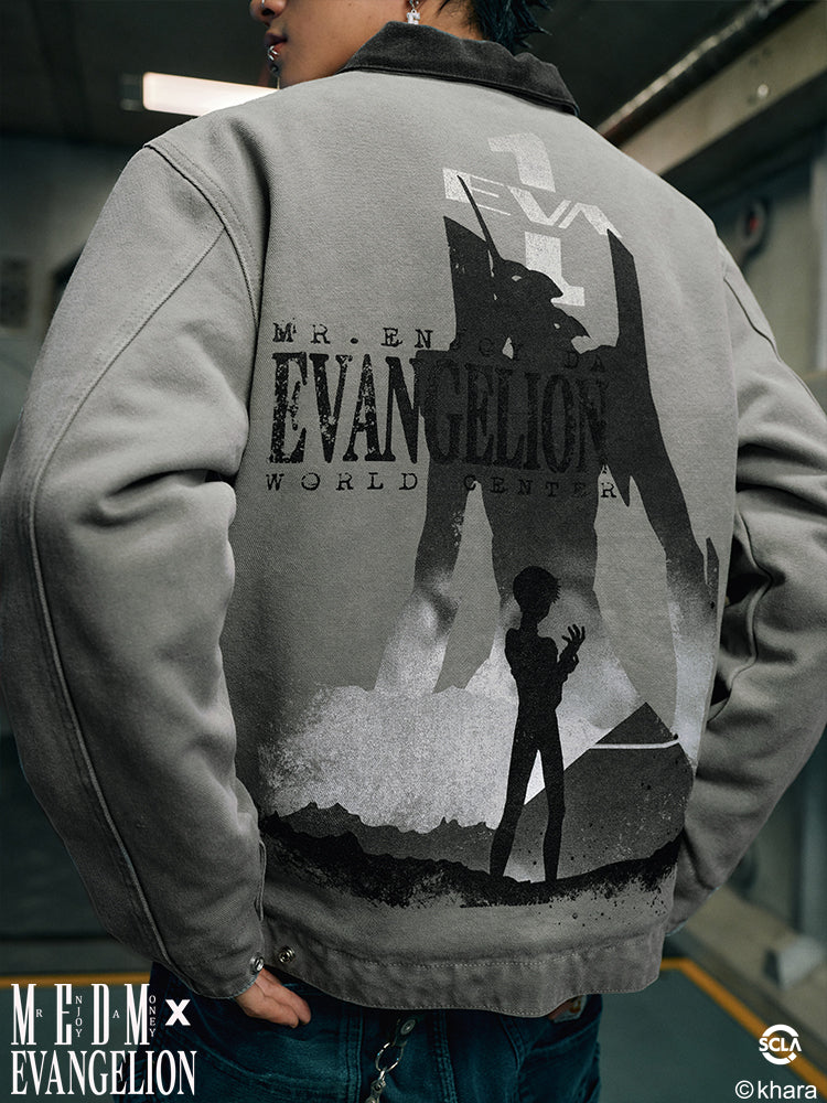 MEDM x EVA Unit-01, Unit-02 Washed Detroit Jacket