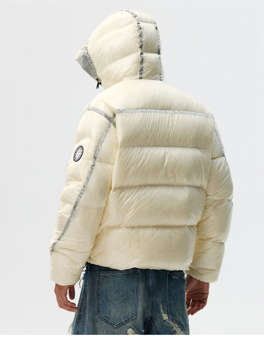 MEDM Hooded Sheer Down Jacket
