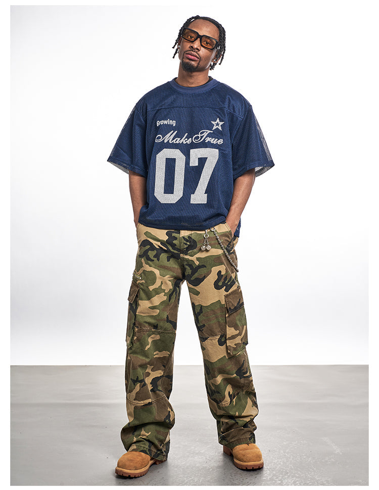 F3F Select Number 07 Print Mesh Jersey