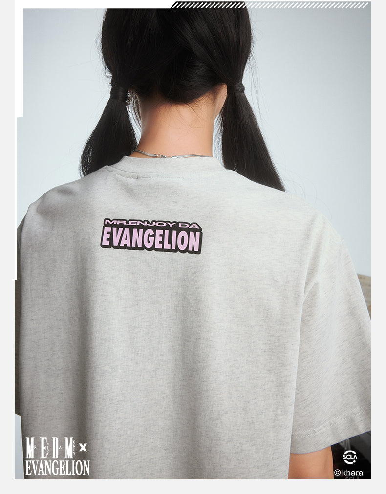 MEDM x EVA Basic Letter Logo Tee