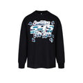 S45 3D Sequined Letter Logo Long Sleeve Tee