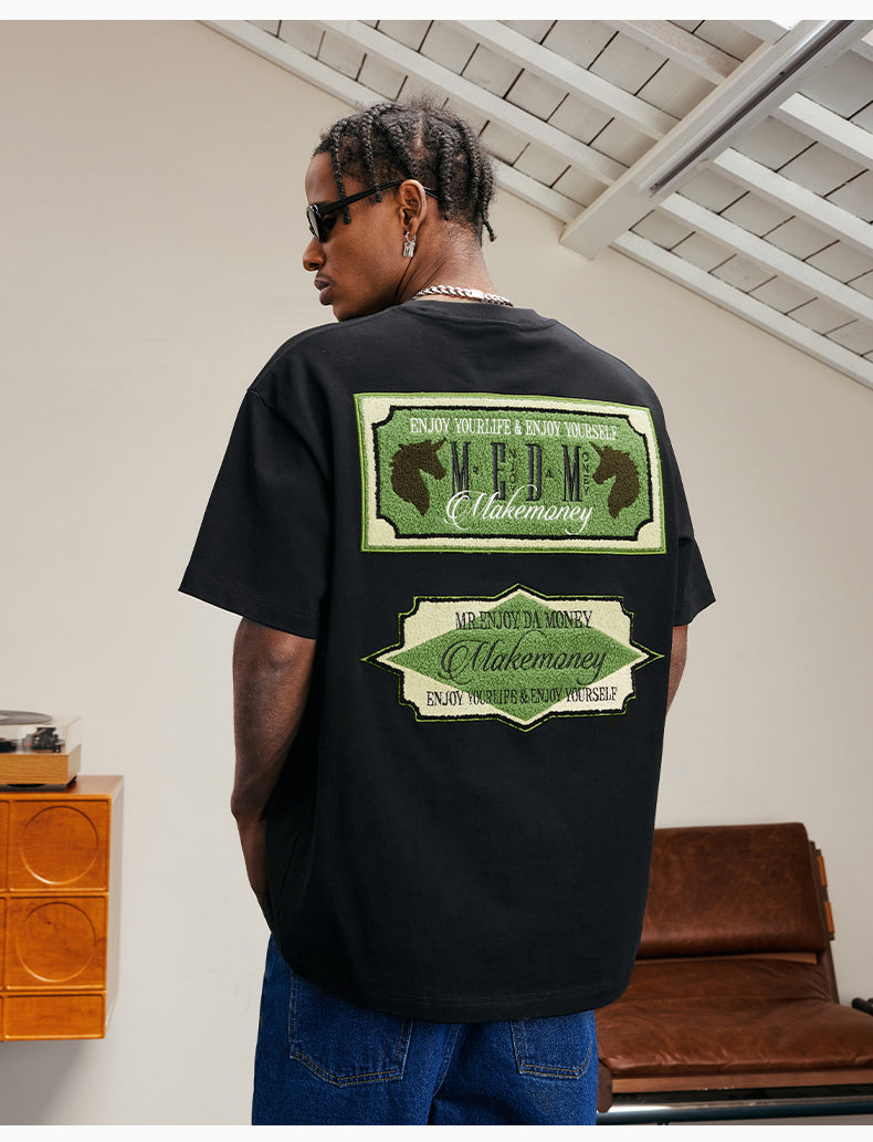 MEDM Terry Logo Patch Tee