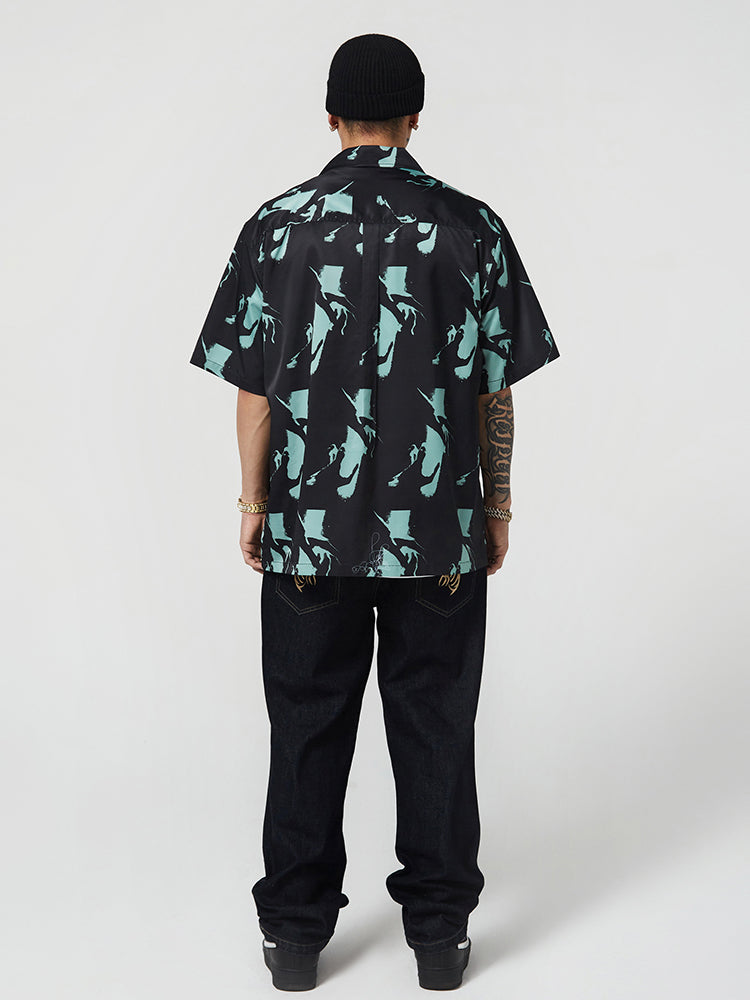 VOTE Palm Pattern Shirt
