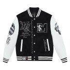 MEDM x STK Patch Embroidery Varsity Jacket