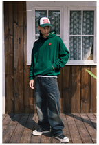 Remedy Metal Wax Seal Chain Embroidered Hoodie