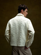 YADcrew Lace Knit Jacket