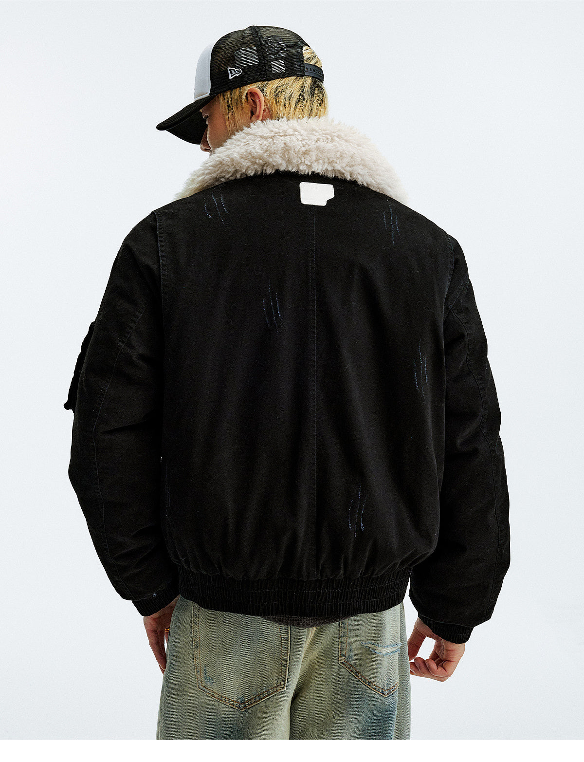 MEDM Reversible Sherpa Flight Jacket