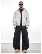F3F Select Deconstructed Zip Up Hoodie