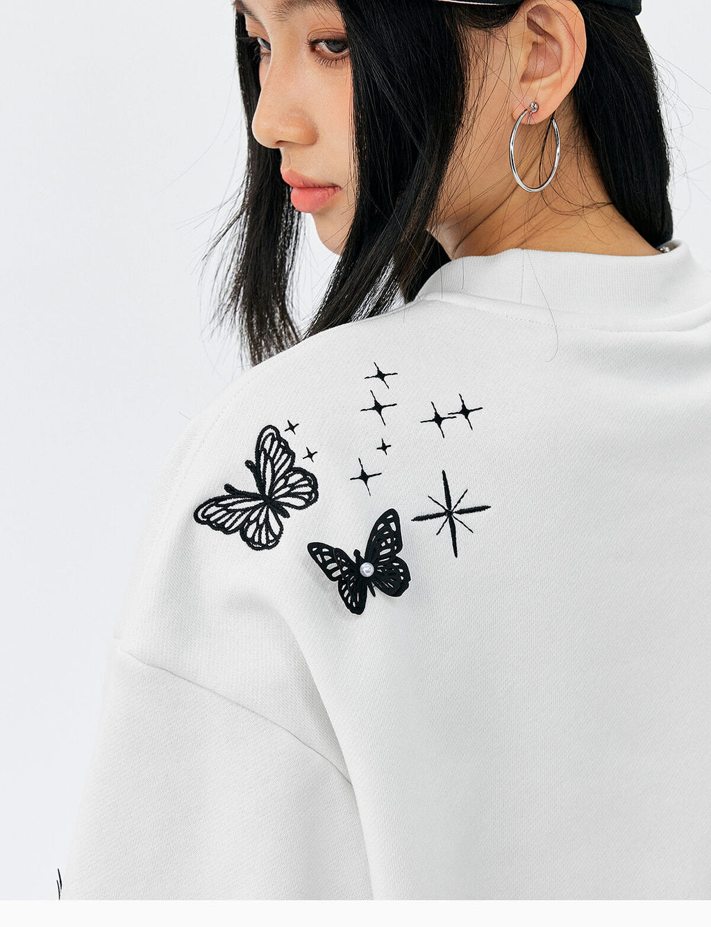 MEDM 3D Butterfly Logo Sweatshirt