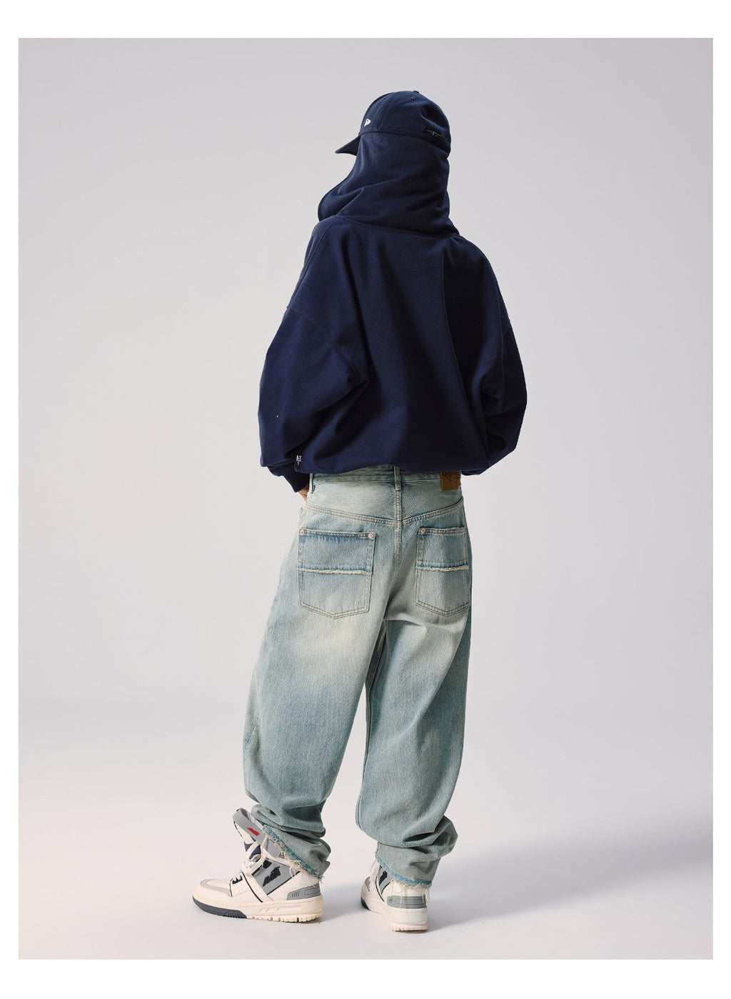 Remedy Baseball Cap Hood Zip Up Hoodie