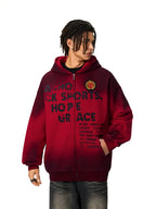 Achock Gradation Zip Up Hoodie