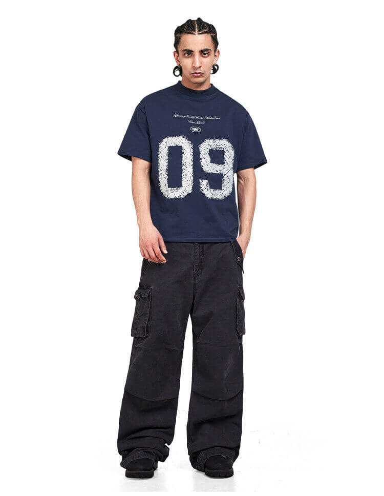 F3F Select Relaxed Fit Washed Utility Cargo Pants