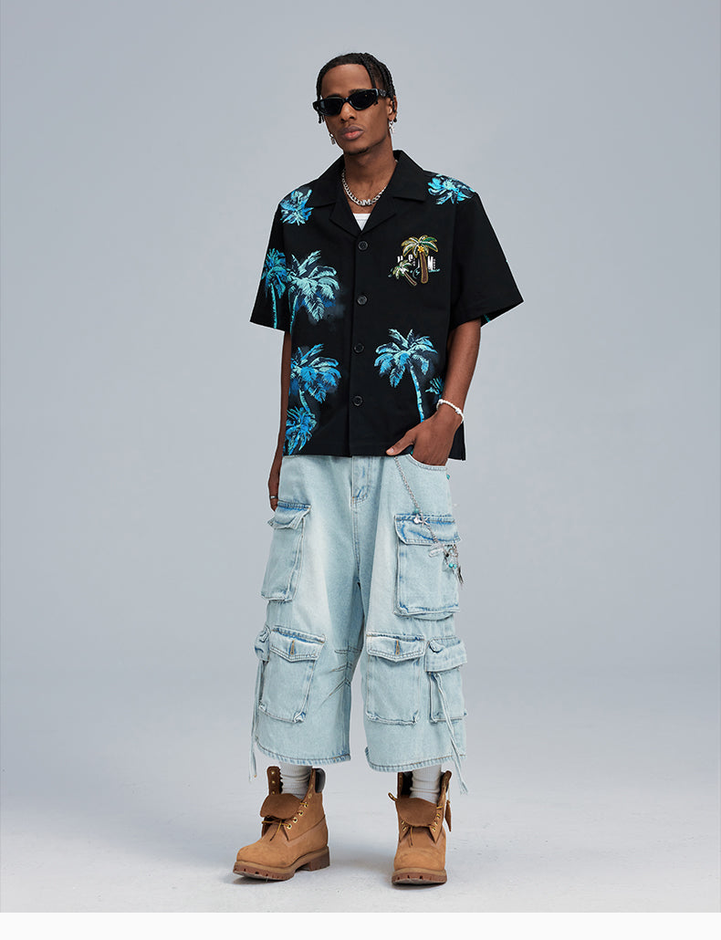 MEDM Palm Tree Hawaiian Shirt