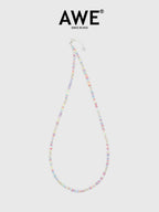 AWE Coral Sea Colorful Enamel Beads Necklace