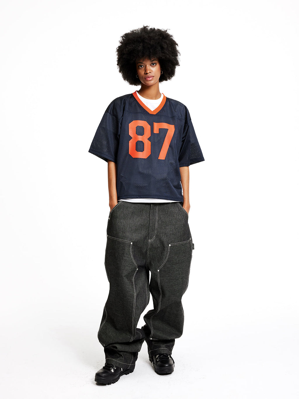 MHARF 87 Logo Vintage Mesh Hockey Jersey