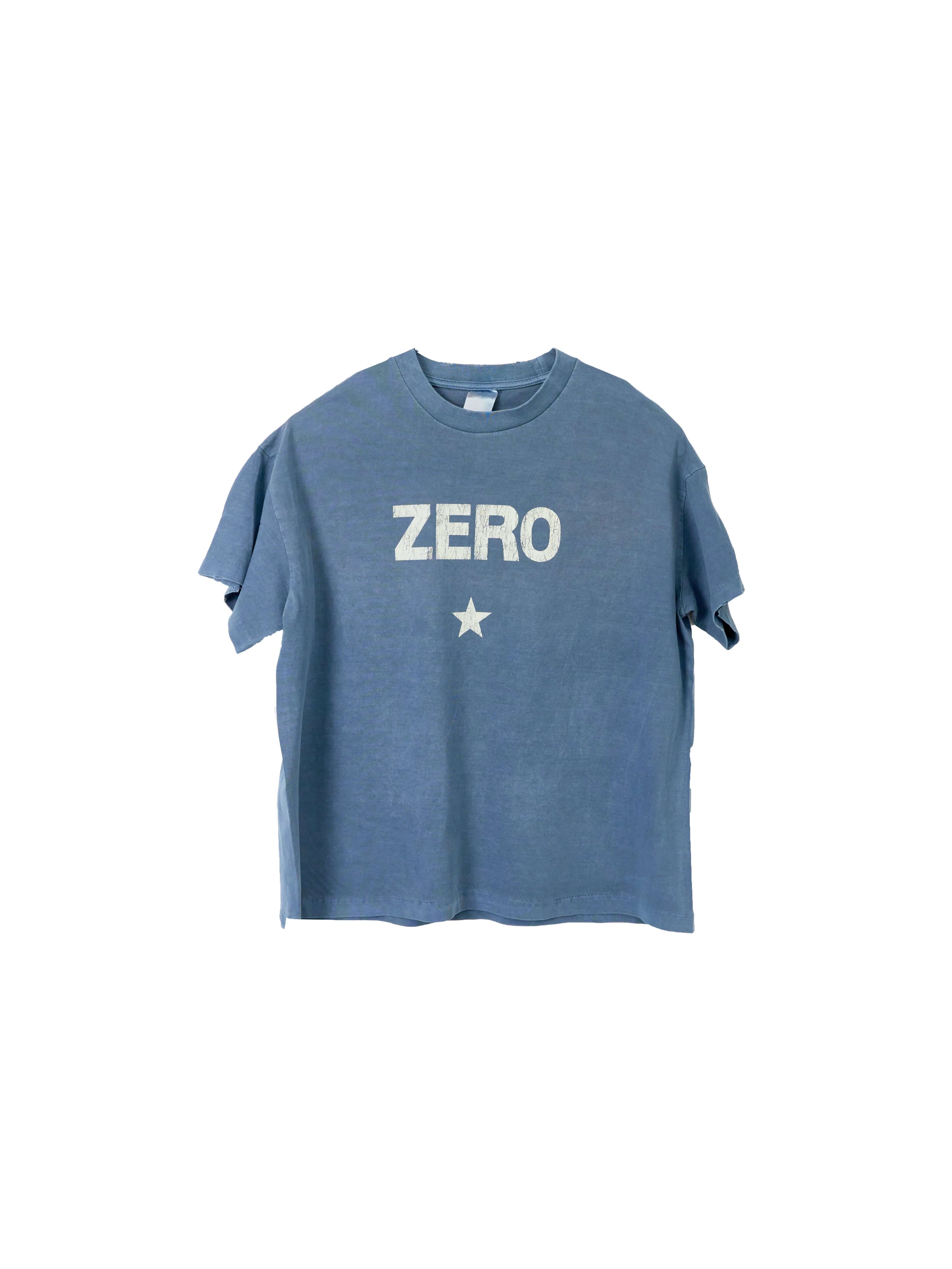 LIBERAFIT Zero Star Graphic Garment Dyed Vintage Tee