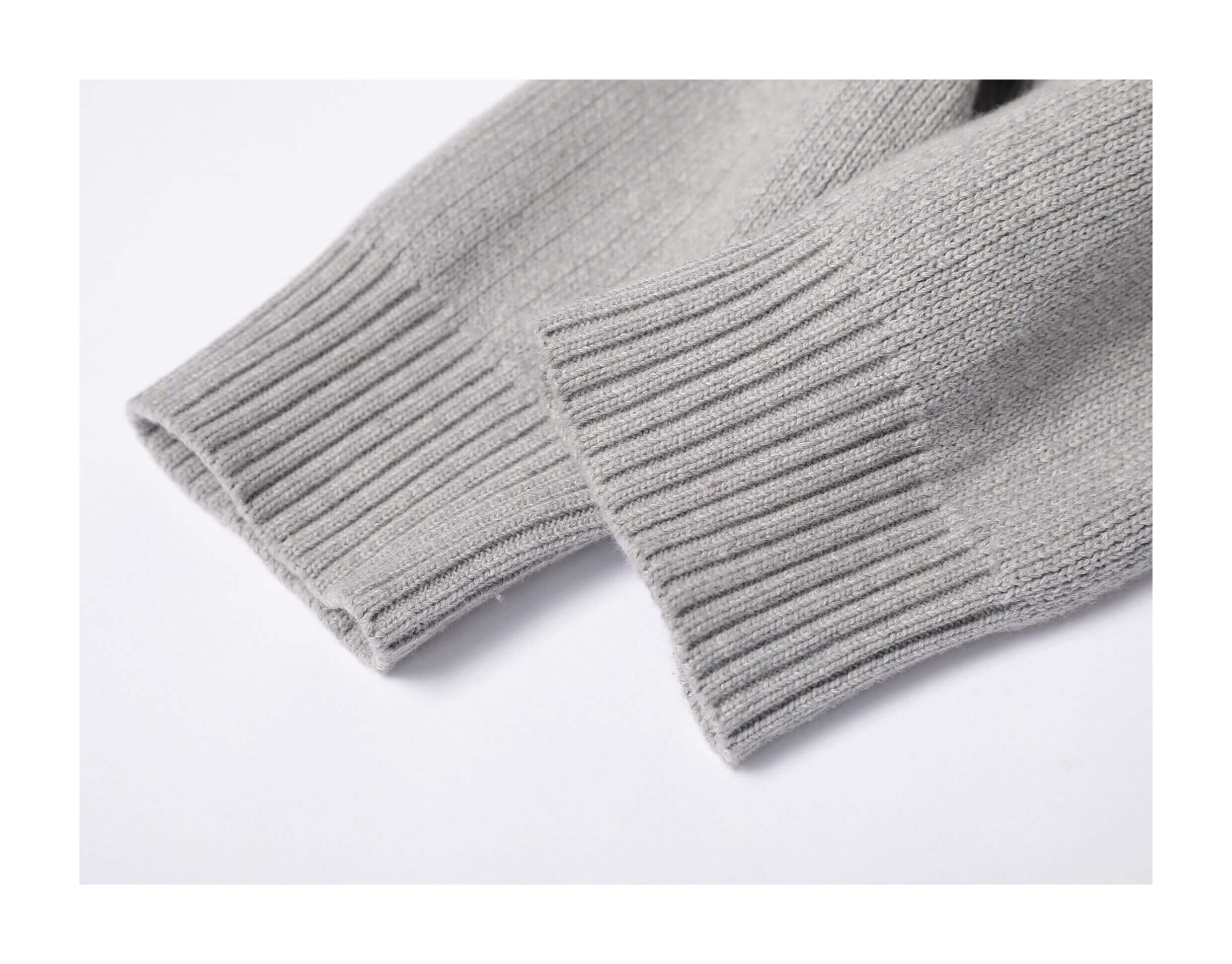 KARMANISTIC Embroidered Zip Up Knit Hoodie