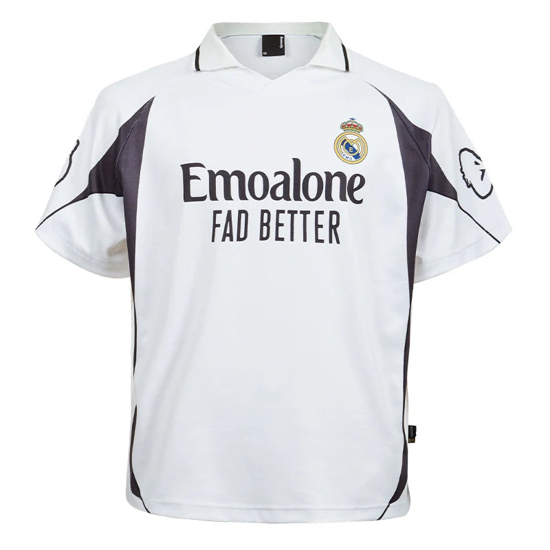 Remedy Emoalone Print Inspired Soccer Jersey Polo Shirt