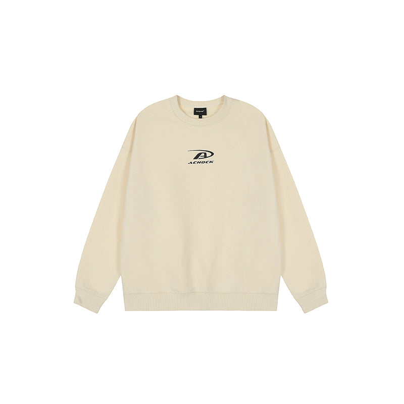 Achock Basic Logo Print Sweatshirt