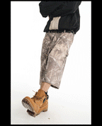 NOVACAM Tree Camouflage Work Baggy Shorts