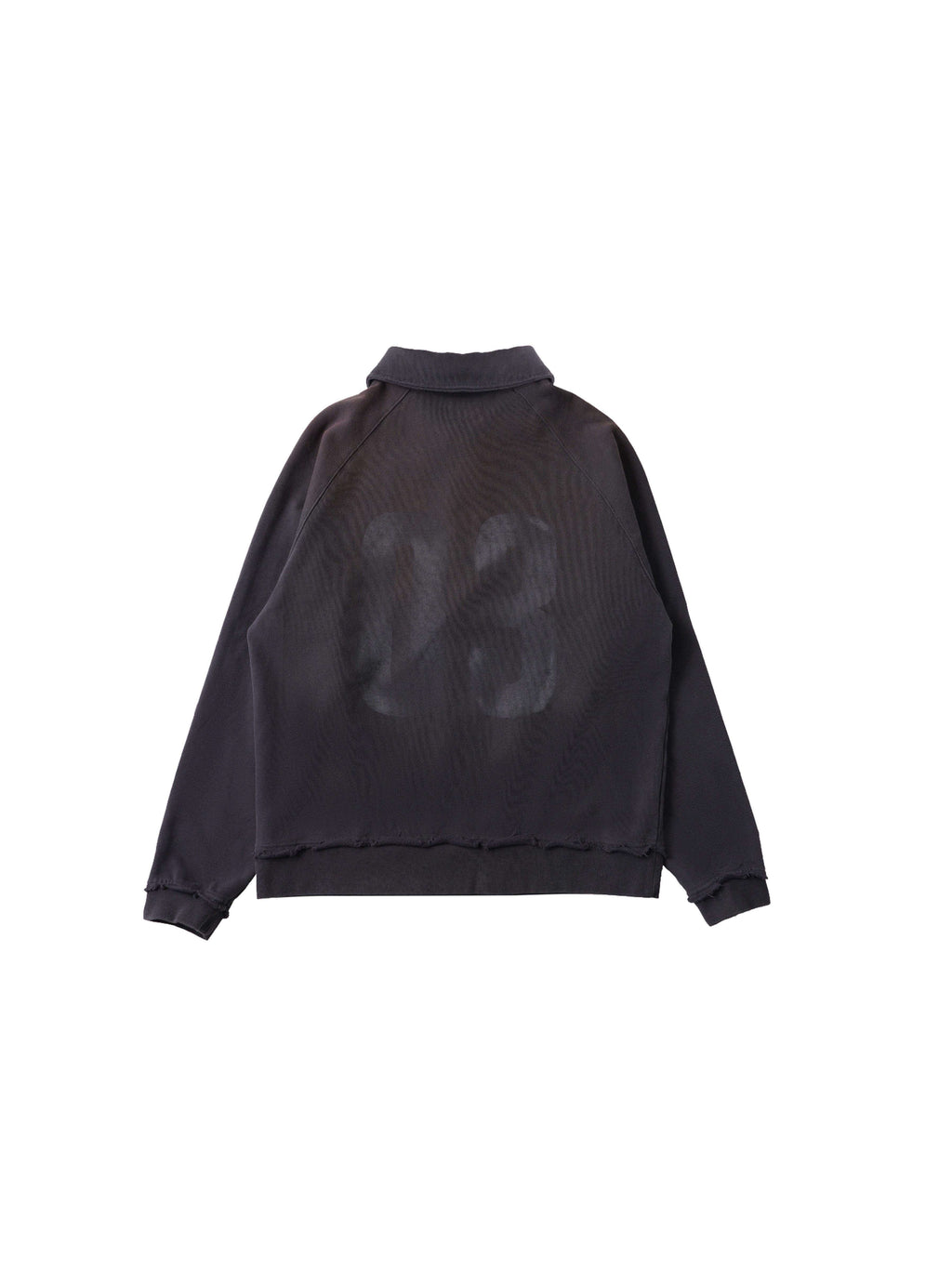 LIBERAFIT Sun Faded Washed Polo Sweatshirt