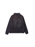 LIBERAFIT Sun Faded Washed Polo Sweatshirt