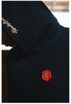 Remedy Metal Wax Seal Chain Embroidered Hoodie