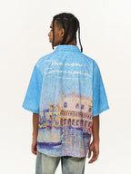 Harsh and Cruel Urban Oil Full Print Cuban Shirt