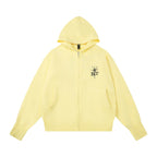 1807 STILLGOING Jacquard Knit Zip Up Hoodie