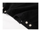 KARMANISTIC Diamond Studded Short Denim Jacket