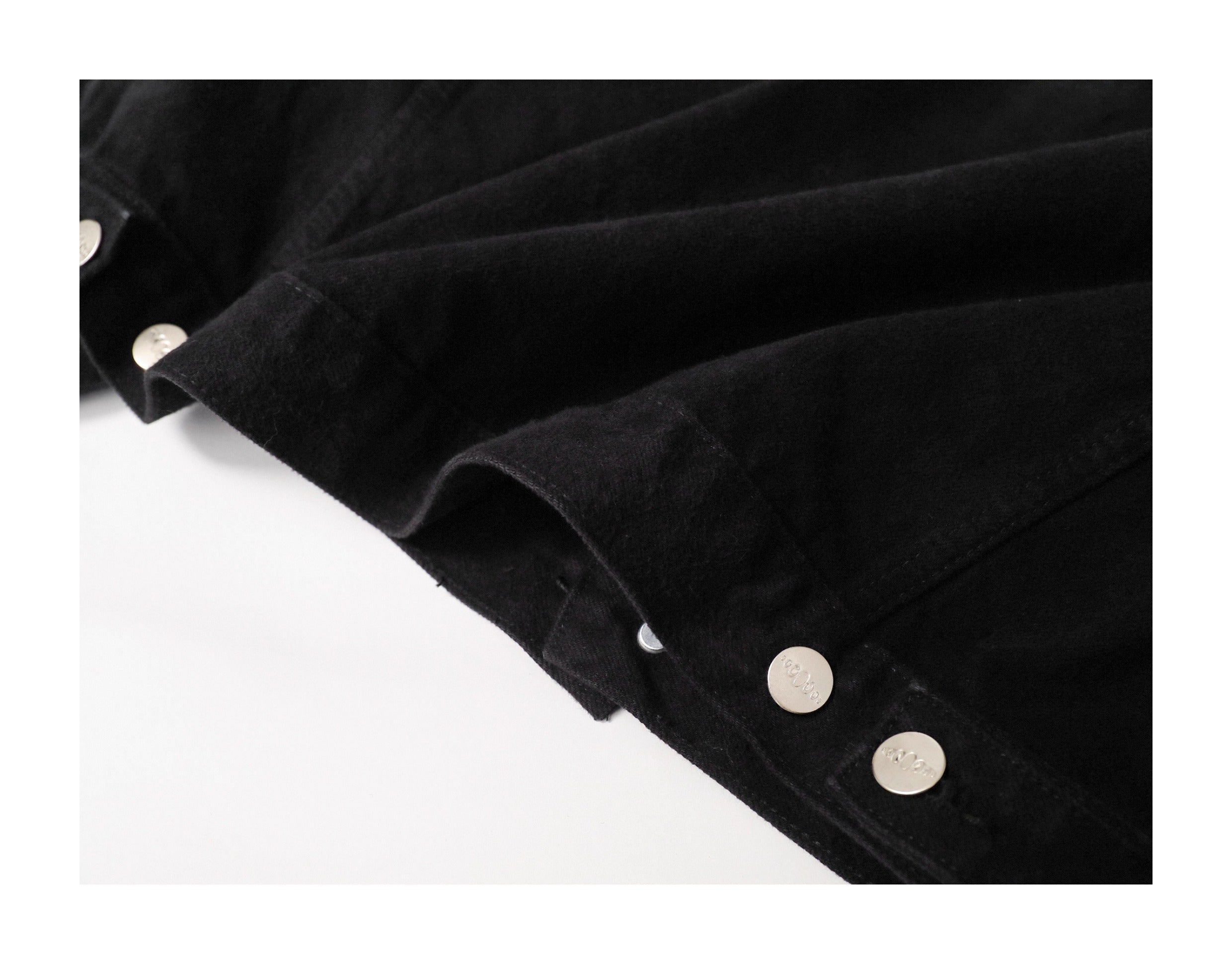 KARMANISTIC Diamond Studded Short Denim Jacket