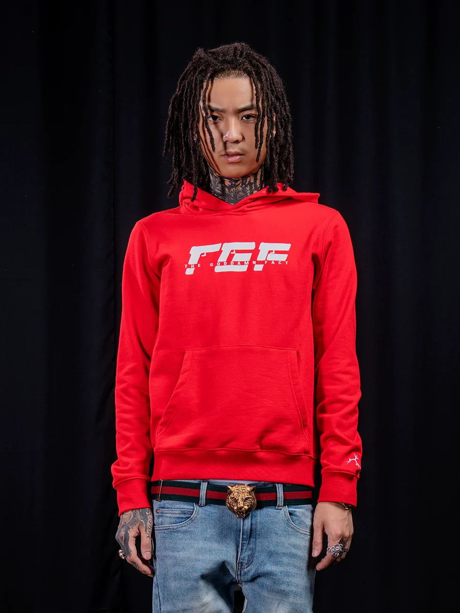TGFCLUB TGF Logo Print Hoodie
