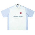 PRBLMS Contrast Color Stitching LOGO Short Sleeved Shirt