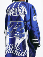 1807 × CH Dragon Head Rhinestone Hockey Jersey