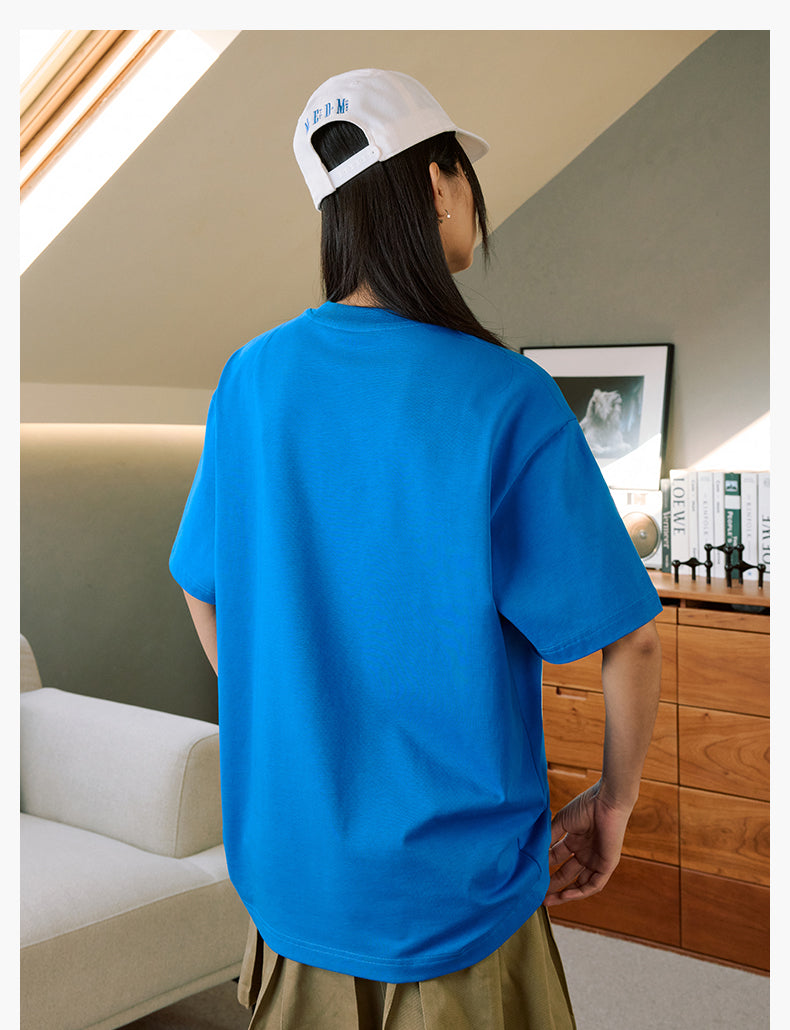 MEDM Pearl Lace Patch Embroidery Tee