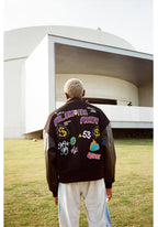 MEDM Symbols Varsity Jacket