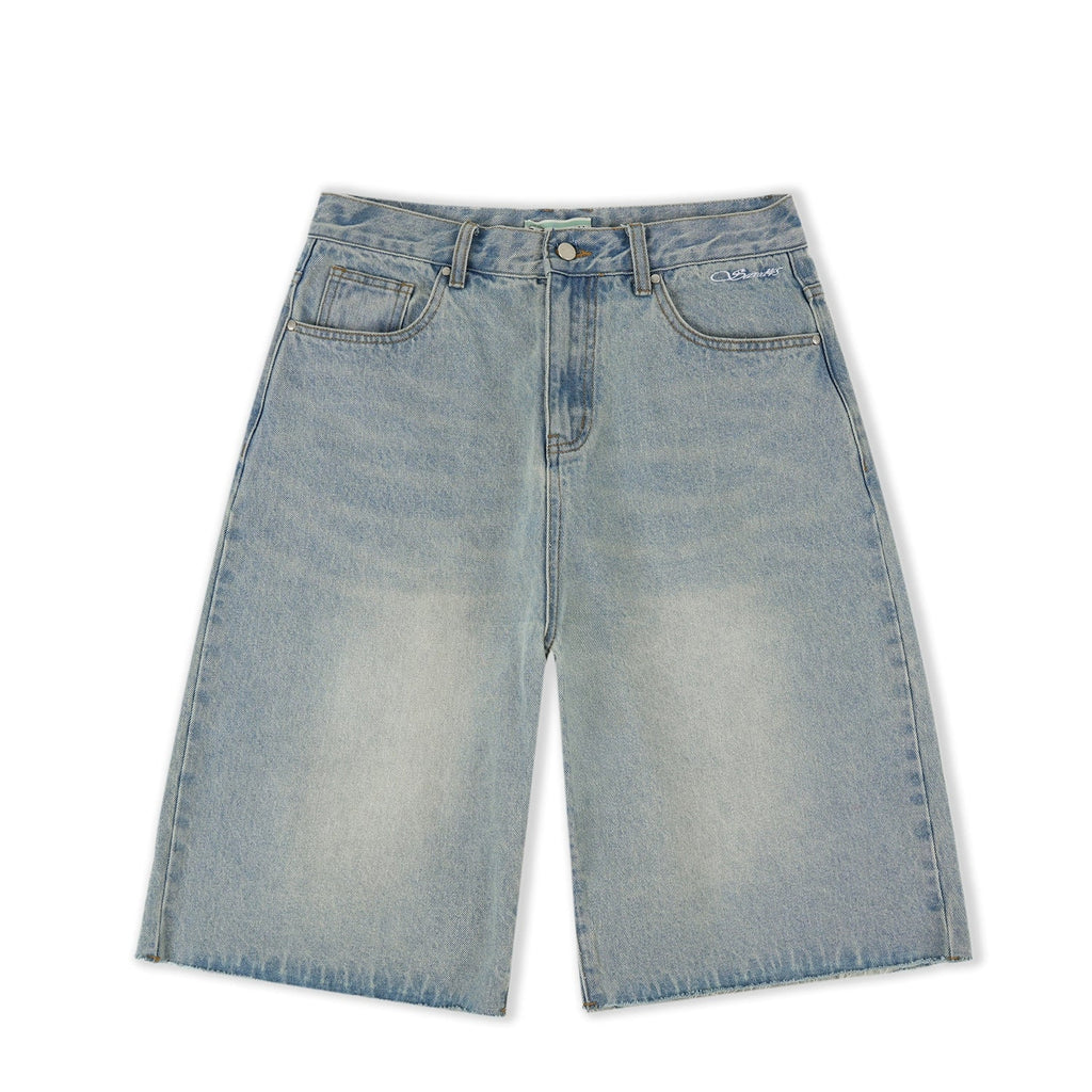 S45 Vintage Washed Denim Shorts