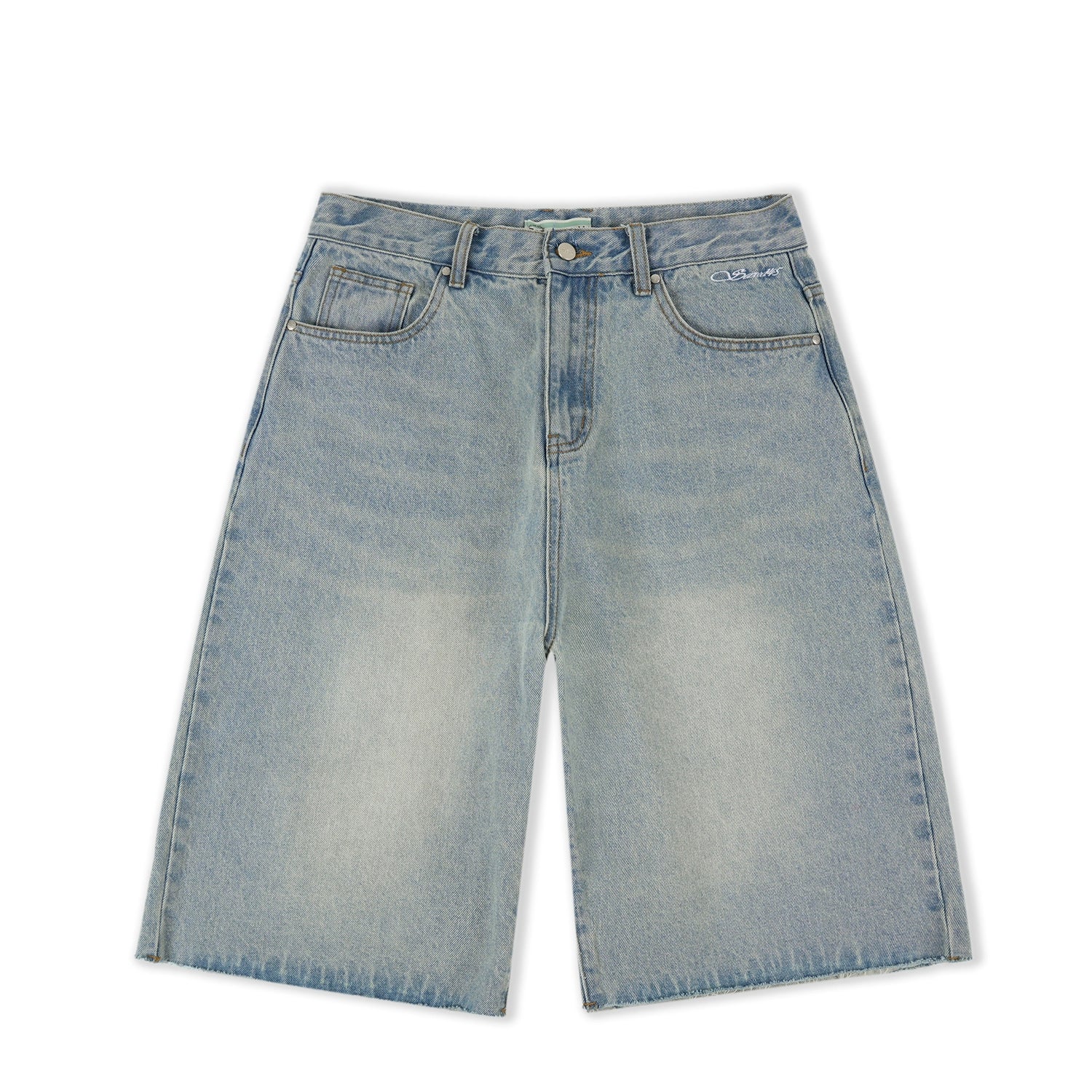 S45 Vintage Washed Denim Shorts