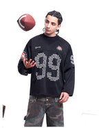 F3F Select 99 V Neck Mesh Long Sleeve Jersey