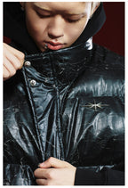 Remedy Cracked Design Puffer Vest