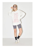 EMPTY REFERENCE Neon Doberman Dog Print Sweatshirts