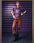 MEDM × JOJO Vintage Washed Character Print Tee