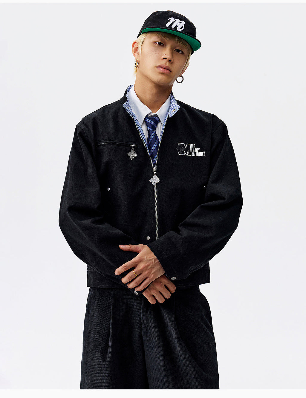 MEDM Plaid Lined Work Jacket