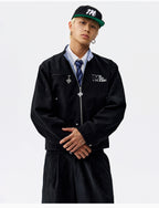 MEDM Plaid Lined Work Jacket