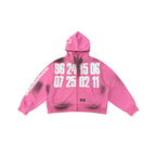 EVETS Old Dirty Graphic Zip Up Hoodie
